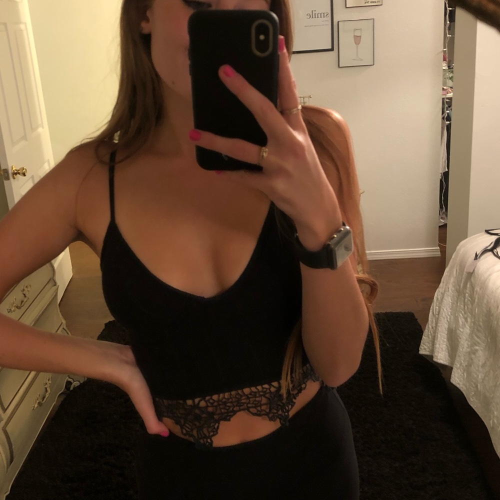 free people embellished crop